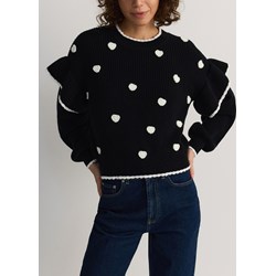 Sweter damski Reserved z okrągłym dekoltem  - zdjęcie produktu