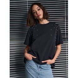 Bluzka damska Sinsay z okrągłym dekoltem na wiosnę  - zdjęcie produktu