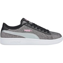 Trampki damskie szare Puma na płaskiej podeszwie  - zdjęcie produktu