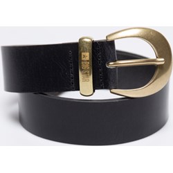 Pasek czarny BIG STAR w paski  - zdjęcie produktu