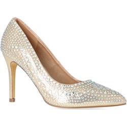 Czółenka Menbur na szpilce eleganckie bez zapięcia ze szpiczastym noskiem  - zdjęcie produktu