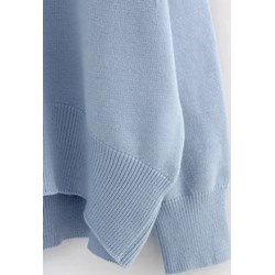 Sweter damski Intimica beżowy z okrągłym dekoltem  - zdjęcie produktu