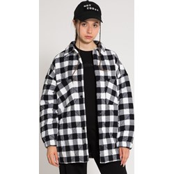 Kurtka dziewczęca wielokolorowa w kratkę  - zdjęcie produktu