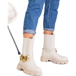 Botki z zamkiem  - zdjęcie produktu