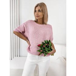 Sweter damski z okrągłym dekoltem  - zdjęcie produktu