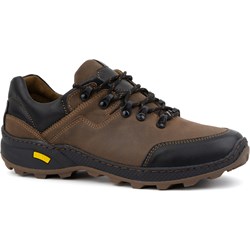 Buty trekkingowe męskie Kent na jesień sportowe ze skóry  - zdjęcie produktu