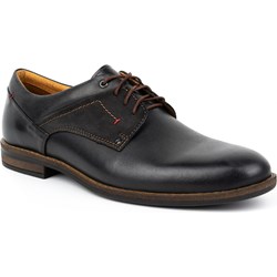 Buty eleganckie męskie ze skóry na jesień  - zdjęcie produktu