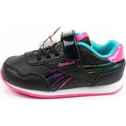 Czarne buty sportowe dziecięce Reebok sznurowane  - zdjęcie produktu