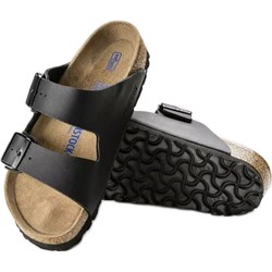 Klapki damskie BIRKENSTOCK zamszowe na lato płaskie  - zdjęcie produktu