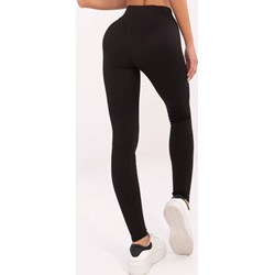 Czarne spodnie damskie Lakerta casual  - zdjęcie produktu