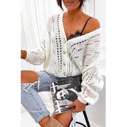 Sweter damski Olika z dekoltem w literę v  - zdjęcie produktu