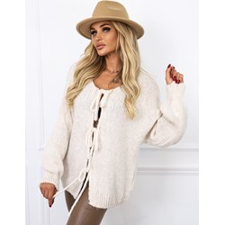 Sweter damski Olika z okrągłym dekoltem casual  - zdjęcie produktu