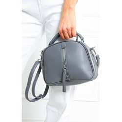 Listonoszka Olika szara na ramię matowa  - zdjęcie produktu