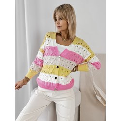 Sweter damski jesienny z okrągłym dekoltem  - zdjęcie produktu