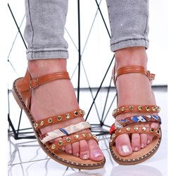 Sandały damskie brązowe casual  - zdjęcie produktu