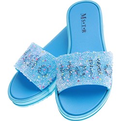 Klapki dziecięce z napisami bez zapięcia  - zdjęcie produktu