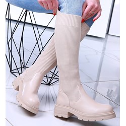 Kozaki damskie Pantofelek24 casualowe bez zapięcia  - zdjęcie produktu