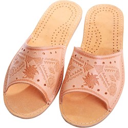 Kapcie damskie Pantofelek24 ze skóry casual  - zdjęcie produktu