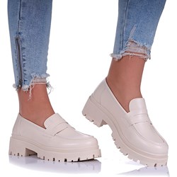 Półbuty damskie na platformie casualowe wiosenne bez zapięcia  - zdjęcie produktu