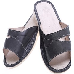 Kapcie damskie Pantofelek24 casual ze skóry  - zdjęcie produktu