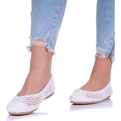 Balerinki casualowe na wiosnę na płaskiej podeszwie bez zapięcia  - zdjęcie produktu