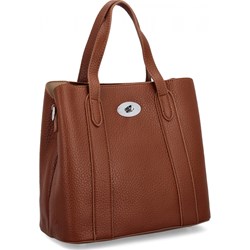 Shopper bag Herisson ze skóry ekologicznej matowa na ramię  - zdjęcie produktu