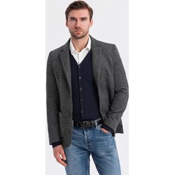 Marynarka męska Ombre elegancka  - zdjęcie produktu