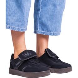 Buty sportowe damskie sneakersy sznurowane  - zdjęcie produktu