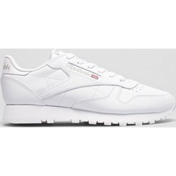 Białe buty sportowe damskie Reebok na płaskiej podeszwie wiosenne  - zdjęcie produktu