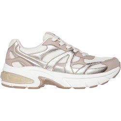 Buty sportowe damskie Skechers białe na płaskiej podeszwie  - zdjęcie produktu