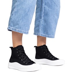 Trampki damskie z tkaniny na wiosnę  - zdjęcie produktu