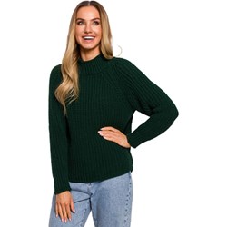 Sweter damski z okrągłym dekoltem  - zdjęcie produktu