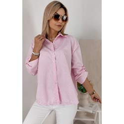 Koszula damska różowa casualowa  - zdjęcie produktu