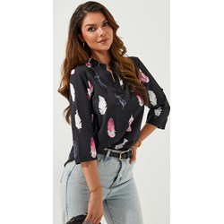 Bluzka damska Jacinshop elegancka z długim rękawem  - zdjęcie produktu