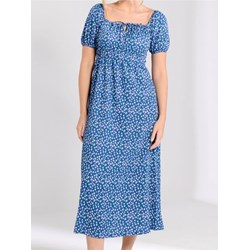 Sukienka Sinsay z krótkim rękawem z okrągłym dekoltem  - zdjęcie produktu