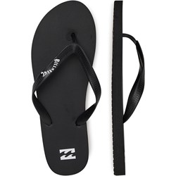 Klapki męskie Billabong czarne z tworzywa sztucznego bez zapięcia sportowe  - zdjęcie produktu