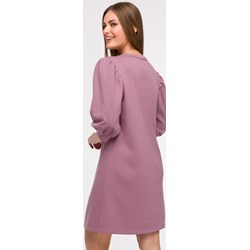 Sukienka BeWear mini na spacer z długim rękawem  - zdjęcie produktu