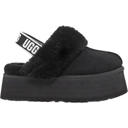 Kapcie damskie UGG casual na jesień z tkaniny  - zdjęcie produktu
