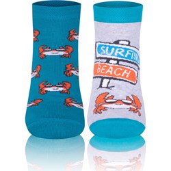 Niebieskie skarpetki dziecięce Geeone  - zdjęcie produktu