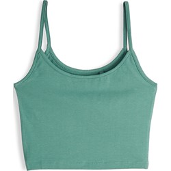 Gate bluzka damska z okrągłym dekoltem zielona wiosenna  - zdjęcie produktu