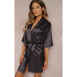 Szlafrok damski Renee koronkowy elegancki  - zdjęcie produktu