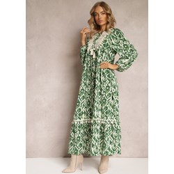 Sukienka Renee z długim rękawem rozkloszowana maxi  - zdjęcie produktu