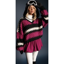 Sweter damski Renee z okrągłym dekoltem  - zdjęcie produktu