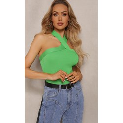 Bluzka damska Renee casual bez rękawów z okrągłym dekoltem  - zdjęcie produktu