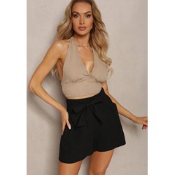 Szorty Renee czarne casual  - zdjęcie produktu