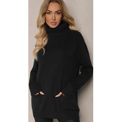 Sweter damski Renee z wiskozy z golfem  - zdjęcie produktu