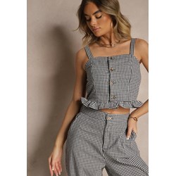 Bluzka damska Renee szara casual  - zdjęcie produktu