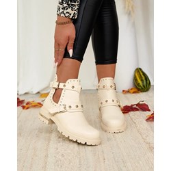 Botki Royalfashion.pl casual na obcasie  - zdjęcie produktu
