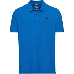 T-shirt męski niebieski Camel Active z krótkim rękawem  - zdjęcie produktu