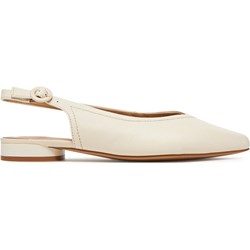 Lasocki balerinki beżowe płaskie wiosenne bez zapięcia  - zdjęcie produktu